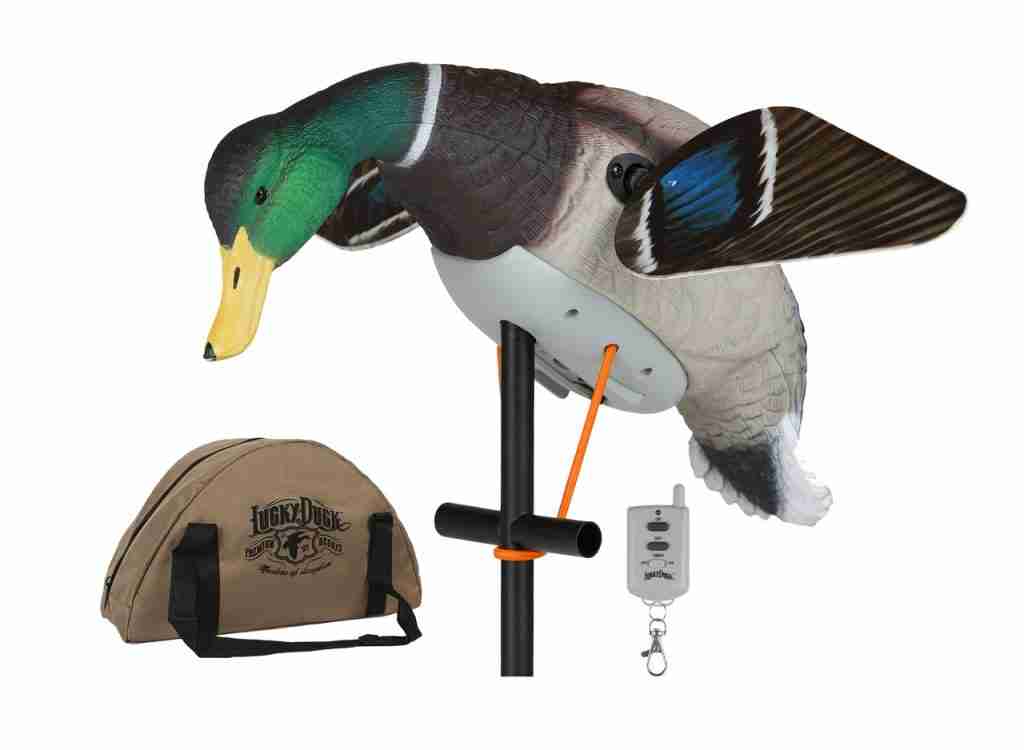 Spinner motion duck decoy